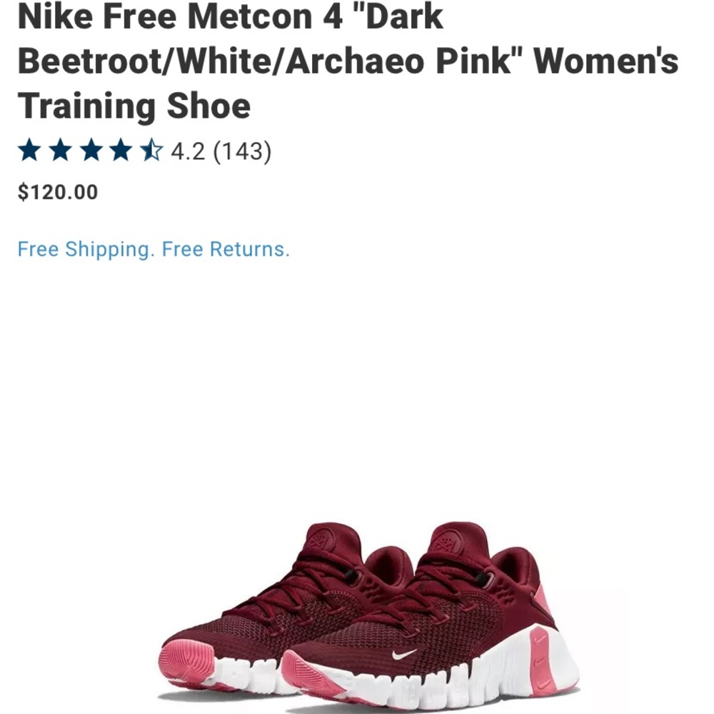 🔥LIKE NEW Nike Free Metcon 4🔥